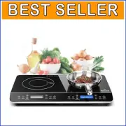 ETL Approved Portable Induction Cooktop with Child Lock - Perfect for Home Chefs