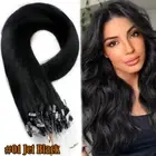 1g Micro Ring Loop 100% Remy Human Hair Extensions Micro Bead Tip Link Full Head
