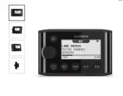 Fusion® MS-NRX300 Black Marine Wired Remote with Connectivity to the NMEA 2000®