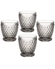 Villeroy & Boch Boston Set of 4 Double Old Fashioned Glasses