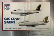 RAAF High Planes Models 1/72 F-86 CAC CA-27 Sabre 2OCU “Marksman”BNIB RARE
