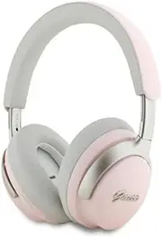 CG Mobile Guess Bluetooth Earphones ANC/ENC DB Metal Script Logo Pink