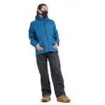 OUTPERFORM 奧德蒙 揹客 PACKERISM ULT 夾克式背包款衝鋒雨衣 日本藍 尼龍雨褲 兩件式《比帽王》