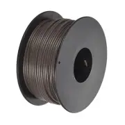 24AWG Stranded Wire PVC Hookup 30M/100ft Brown, Electrical Wire UL1007 Spool