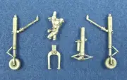 Scale Aircraft Conv 1/48 AV-8B Harrier / GR Mk 7 Landing Gear for Hasegawa 48025