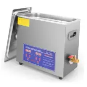 ​Commercial Ultrasonic Cleaner 6l,Stainless Steel Lab Digital Professional 6L