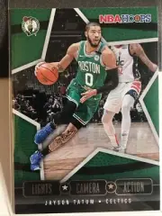2021 Jayson Tatum Celtics NBA Hoops Lights Camera Action Card #6
