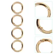 10pcs Spring Clasps Round Spring Snap Hooks Clip Shoulder Strap Snap Hooks