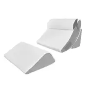 Comfeezzz 4 pcs Wedge Pillow Memory Foam Orthopaedic Ergonomic Pillow Cushion