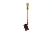 Jasart Elevate Red Hog Art Painting Round Nylon Mix Brush #8 21mm White Bristle
