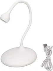 QANYEGN 360 Degree Rotatable Gooseneck Curing Lamp, 3 Level Brightness UV LED Nail Lamp, Flexible Nail Polish Curing Lamp for Salon Home
