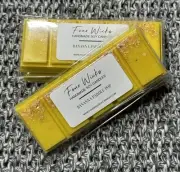 Banana Paddle Pop| Snapbar Wax Melt | Soy Wax | Strong Scented | Long Lasting