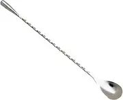 IMIKEYA 3pcs Long Handle Mixing Spoons Stainless Steel Cocktail Stirring Spoon Set for Bar Home Kitchen