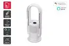 Kogan SmarterHome™ Bladeless Purifier Fan and Heater Smart control, Wide coverag