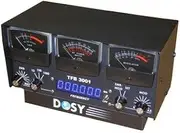 [Dosy] TFB-3001 1,000 Watt SWR/Mod/Watt Meter with Black Meters & Frequency Counter