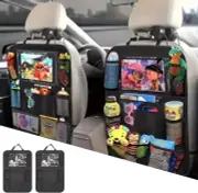 Car Backseat Organizer, Kids Seat Pockets, Back Seat Protector, Durable Stron...