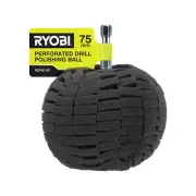 Ryobi 75mm Perforated Drill Polishing Ball