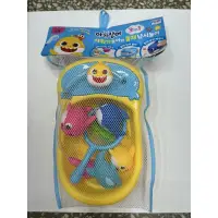 在飛比找蝦皮購物優惠-韓國🇰🇷鯊魚寶寶三合一洗澡玩具 鯊魚寶寶洗澡玩具 兒童撈魚玩