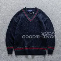 在飛比找Yahoo!奇摩拍賣優惠-NAUTICA Tennis Sweater 長谷川 學院風