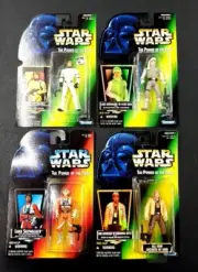 4 Dfferent Star Wars Luke Skywalkers 1995 & 1996