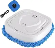 Riaisttd Automatic Floor Mop, Rechargeable Electric Sweeping Robot, Smart Mop with Humidifying Function, Multipurpose Vacuum Robot, Vacuum Robot for Tile