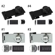 Alloy/Iron Mechanical Password Rotary Hasp Lock for Cabinet Door