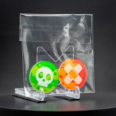 Pokemon TCG Poison & Burn Status Counters | New Sealed | Silver Tempest ETB