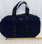 Giorgio Armani Parfums Code Duffle Black Shoulder Hand Bag Gym Weekender Travel