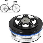 Headset for Bicycles - Sealed Bearings Top Cap Headsets - Straight Steerer Fork, Versatile Parts, Road Fixed Gear, Straight Tube Support for Road Bikes