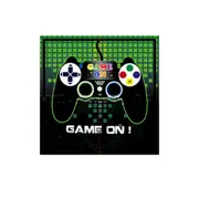 20 Pcs Napkins Game On Party Supplies Tableware Gaming Luxury Birthday Decoration