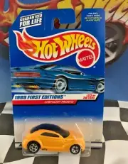 Hot Wheels 1999 First Editions FE 23/26 928 Chrysler Pronto Yellow 5sp