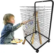 Art Drying Rack for Classroom,20 Shelves Drying Easel,Studio Art Training Rack,Suitable for Childcare Centers and Art Classroom or Studio