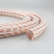 12TC OCC Wire Speaker Cable Power Cord for Amplifier CD DVD Player Turntable DIY