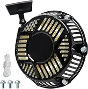 590607 797276 Pull Start Assembly Recoil Starter for Briggs and Stratton 5hp/6.5hp 163cc 208cc Engine, Recoil Starter for Briggs and Stratton CR950 XR550 XR750 Generator with Pull Cord and Bolts