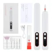 Compact 4 in 1 Electric Nail Drill for Manicures and Pedicures