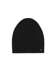 beanie in cashmere M black