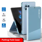 Plating Mirror Folding Case For vivo X Fold 5G, Luxury Flip Screen Touch Cover