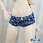 DOLLREMI◆1/3 鬚邊水洗牛仔短褲 DD SMART DOLL DDDY娃用◇MONJOUJOU代理