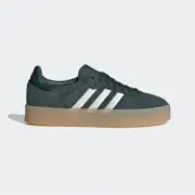 Adidas Orignals Sambae Shadow Green Chalk White Womans 5-12Size JQ0253