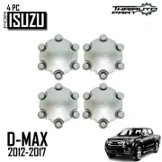 Wheel Caps Cover Hub Grey 6 Holds 4PC For Isuzu D-max Pickup 2012-2017