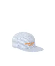 striped cap XL,L navy blue