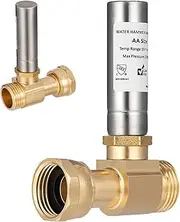Water Hammer Arrestor Toilet - Multifunctional Hammer Arrestor | Metal Water Hammer Arrestor for Washing Machine, Thread Hammer Arrestor for Garden Hose, Faucet, 3/4NH