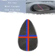 Carbon Fiber Console Air Outlet Vent Cover Sticker for Mini Cooper F55 F54 (for: Mini)