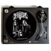 Immortal band Turntable Slipmat for Vinyl Records, Abbath, Norwegian Black Metal