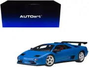 1/18 Lamborghini Diablo SV-R Blu Le Mans Blue Model Car by Autoart