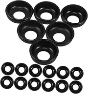 Washer Assembly Kit 20pcs Mountain Bike Axle Washer Steel Bowl Axle Cone Washer Upgrade for Enhanced Performance