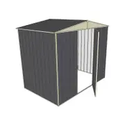 Build-a-Shed 2.3 x 1.5 x 2.3m Single Hinge Door Garden Shed - Grey