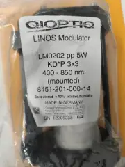 NEW QIOPTIQ LINOS LM0202 pp 5W KD*P 3x3 400-850nm ( mounted ) 8451-201-000-14