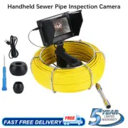 Sewer Camera HD Drain 4.3 Inch LCD Monitor 1000 TVL Pipe Inspection Camera IP68