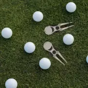Green Repair Tool Golfs Grass Divot and Marker Fork Magnetic Ball